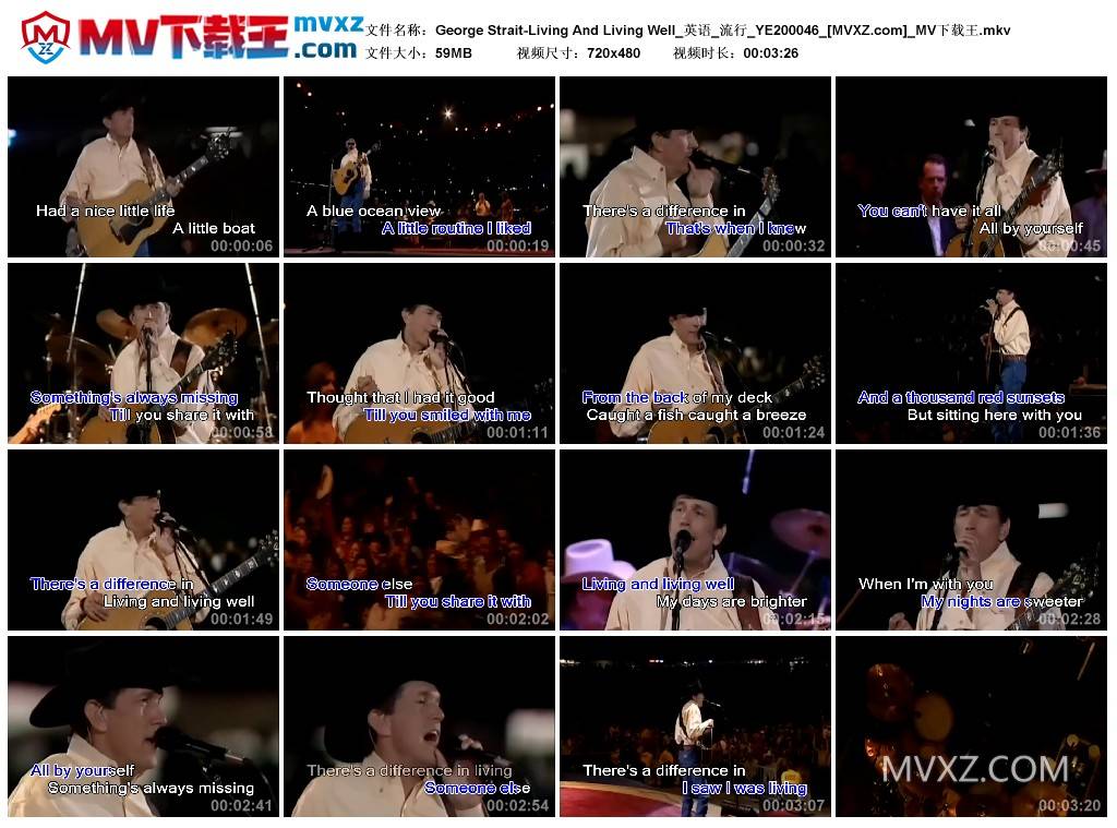 George Strait-Living And Living Well_英语_流行_YE200046